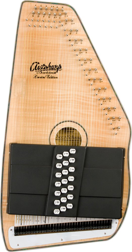 Oscar Schmidt OS11021FNE Folk Autoharp