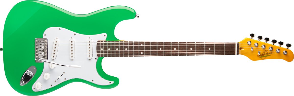Oscar Schmidt OS-300 Double Cut/Solid Body Electric Guitar - view 4