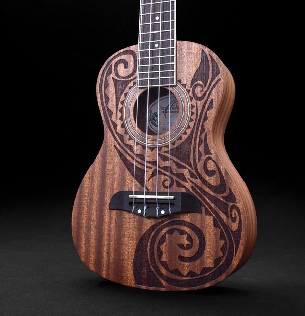 Oscar Schmidt OU2TAT Maori Ukulele - view 3