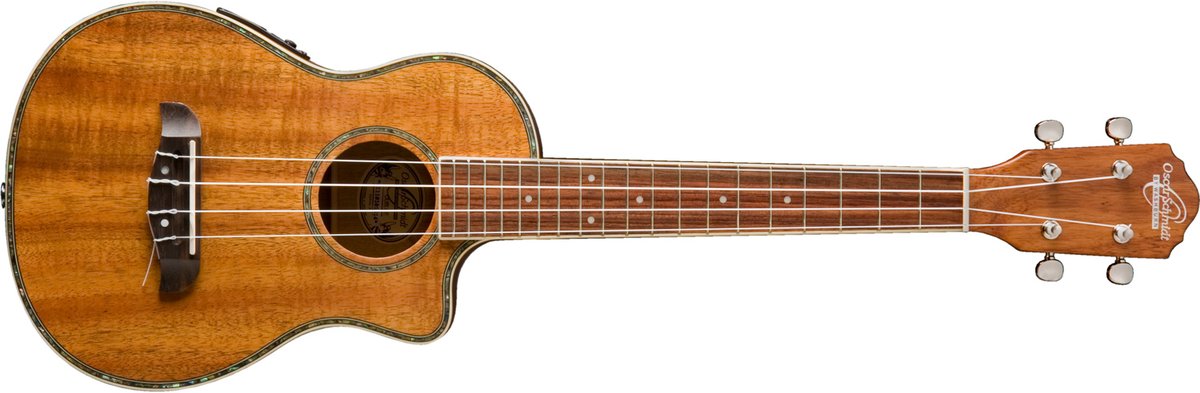 Oscar Schmidt OU6LCE Koa Ukulele