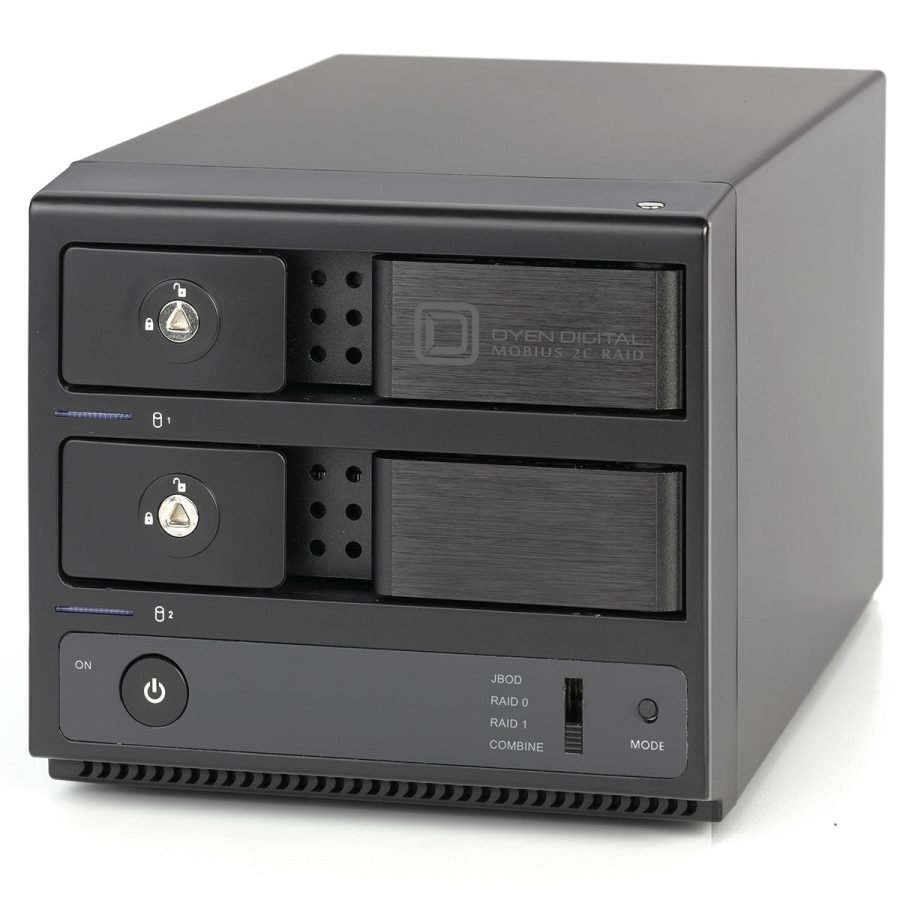 Oyen Digital Mobius 2C RAID 2-Bay USB-C Hard Drive
