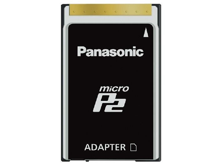 Panasonic AJ-P2AD1G4 microP2 to P2 Card Adapter - view 3