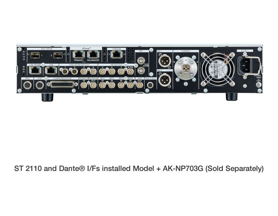 Panasonic AK-UCU700PSJ Camera Control Unit - view 4