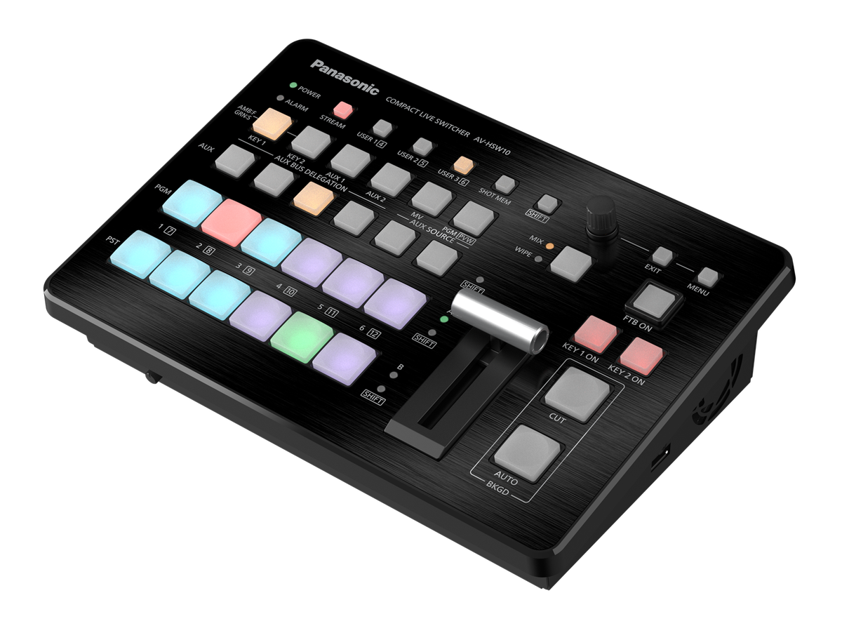 Panasonic AV-HSW10 Live Production Streaming Switcher - view 2
