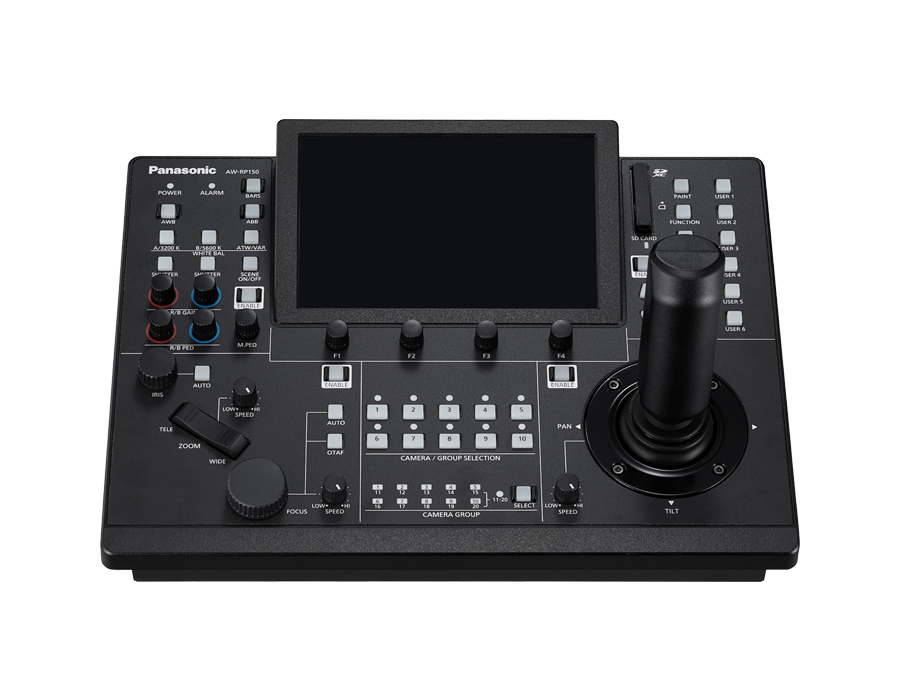 Panasonic AW-RP150 PTZ Camera Controller - view 3