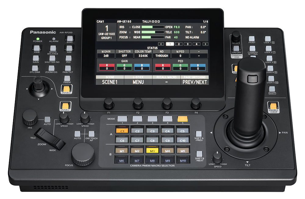 Panasonic AW-RP200GJ Camera Controller - view 2