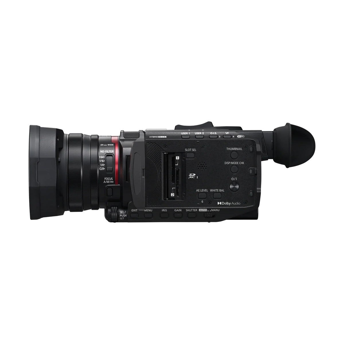 Panasonic HC-X1600 4K Camcorder with 24x Zoom - view 2