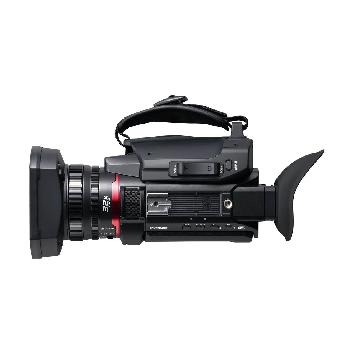 Panasonic HC-X1600 4K Camcorder with 24x Zoom - view 3