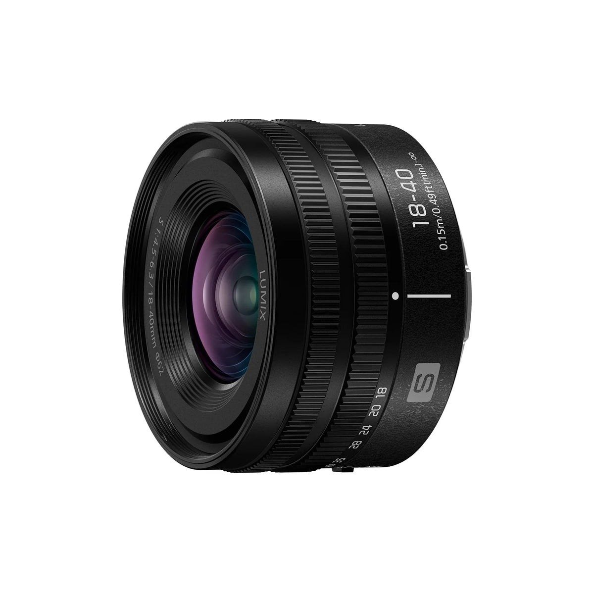 Panasonic Lumix S 18-40mm F4.5-6.3 L-Mount Compact Zoom Lens - view 2