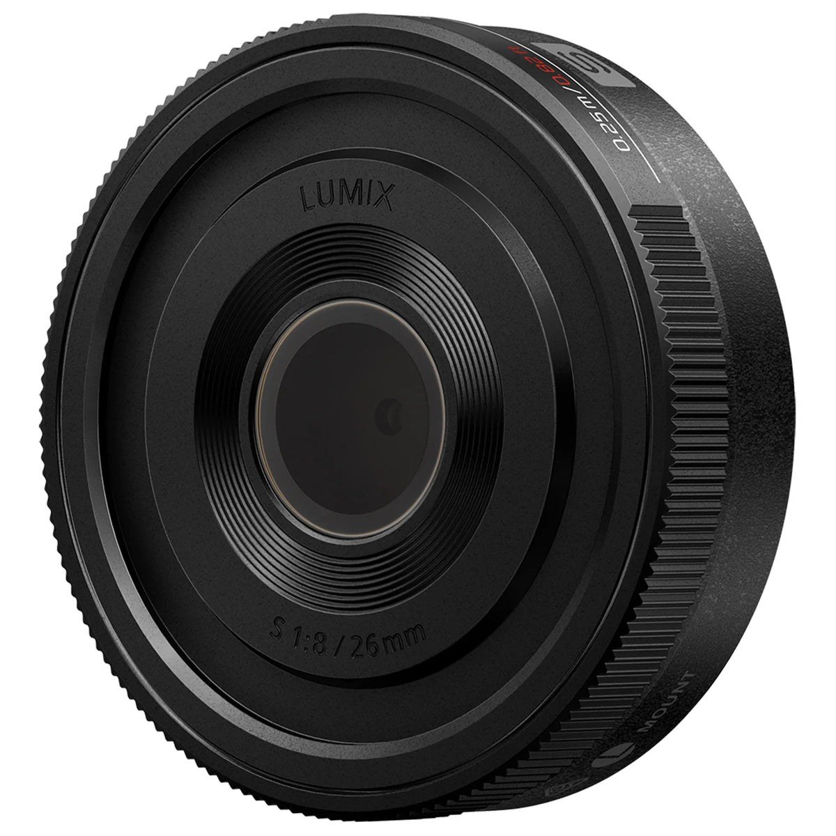 Panasonic Lumix S 26mm F8 L-Mount Pancake Lens - view 2