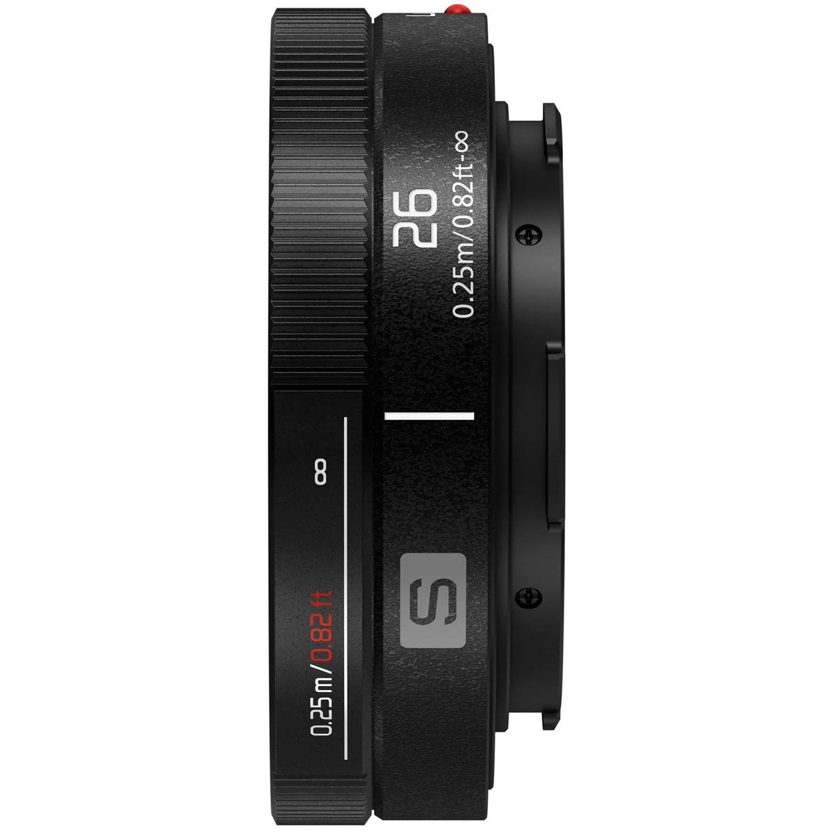 Panasonic Lumix S 26mm F8 L-Mount Pancake Lens - view 3