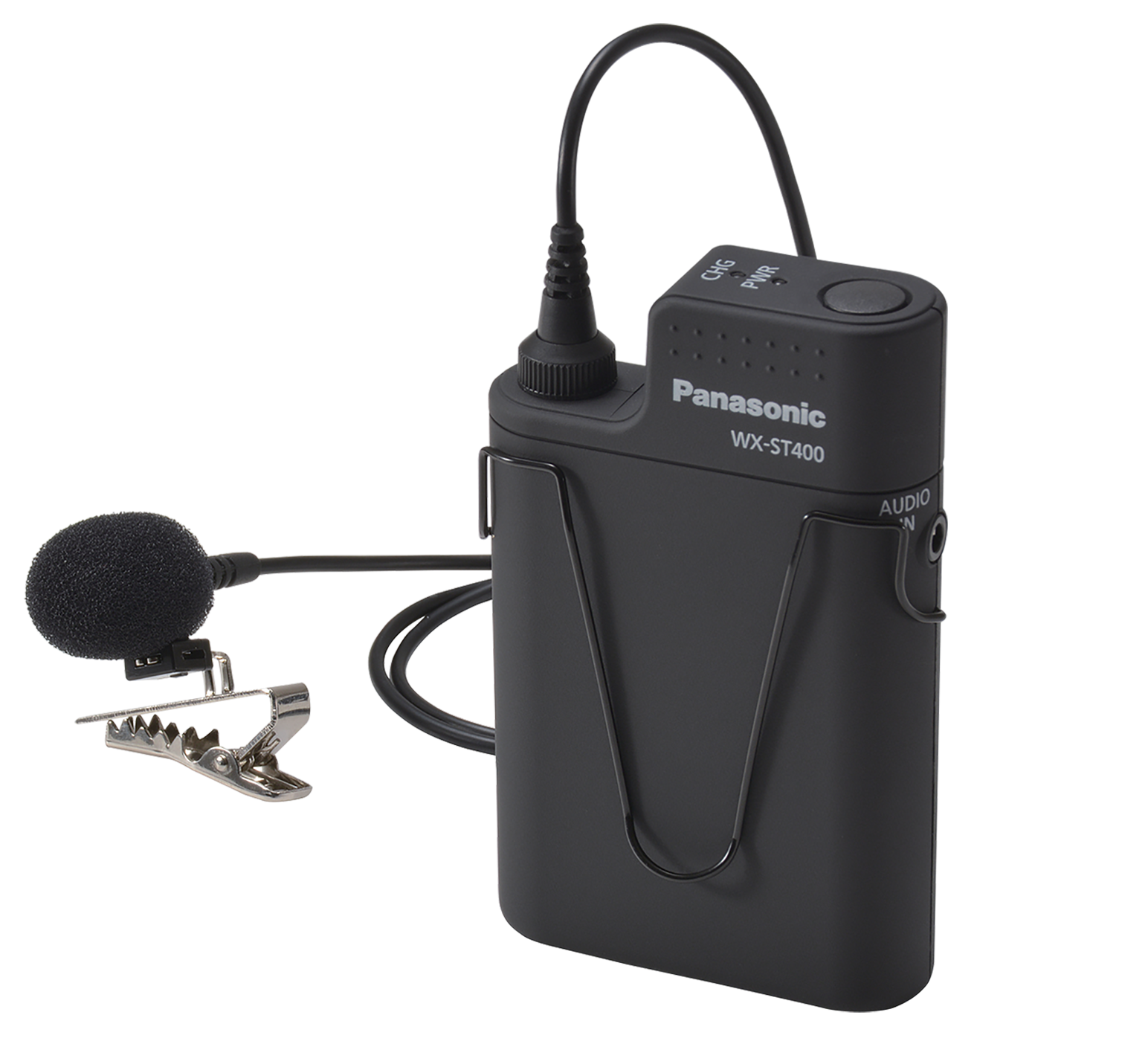 Panasonic WX-ST400 Lavalier Microphone with Wireless Bodypack - view 2