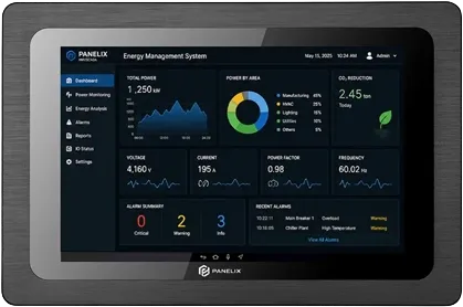 Panelix Atlas Industrial Panel PC, Intel J6412 - view 2