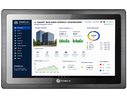 Panelix Rugged Industrial Panel PC, Resistive Touch - view 3