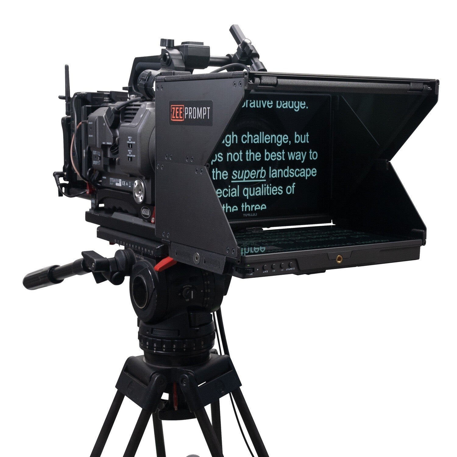PrimeLight Design ZeePrompt ZP12 One-piece Folding Teleprompter - view 2