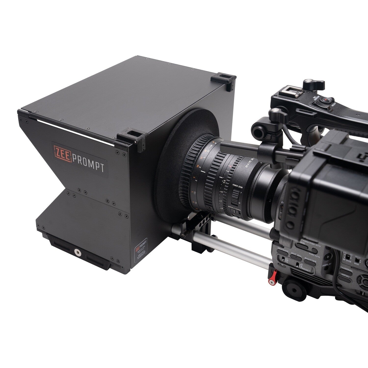 PrimeLight Design ZeePrompt ZP12-SDI Input Alongside HDMI To PrimeLight's One-piece Folding Prompter, - view 2