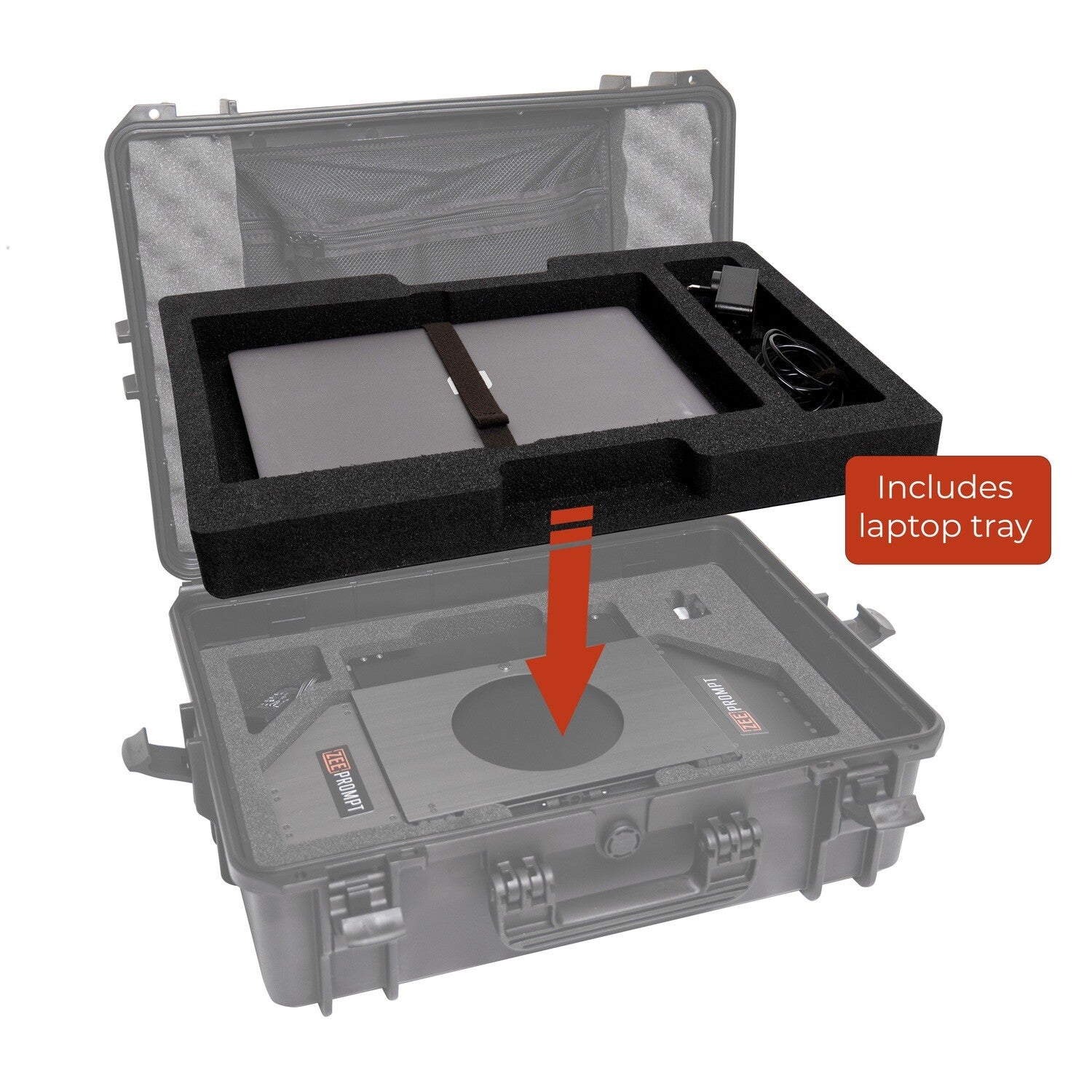 PrimeLight Design ZPHC12 IP67 Hard Case for ZeePrompt ZP12 - view 3