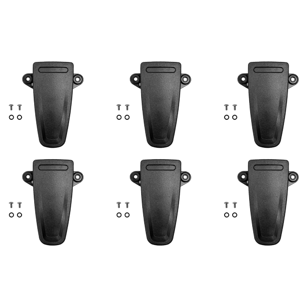 Pliant CRP-CLIP-6PK CrewCom radio pack belt clip