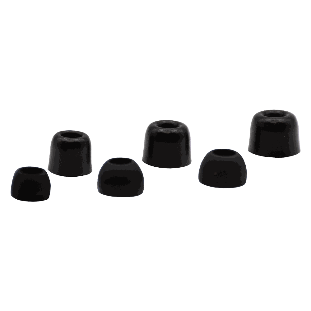Pliant IEHU-ETK-SML In-Ear Rubber and Foam Ear Tip Kit