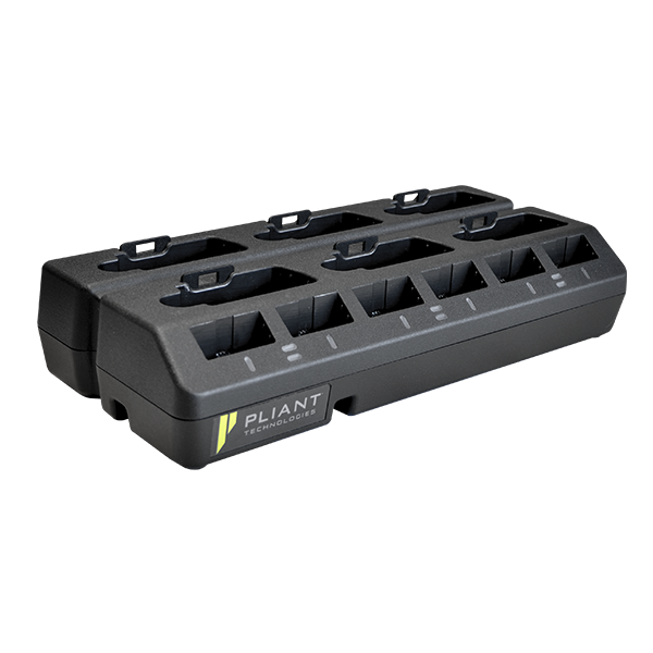 Pliant PBT-RPC-66PK 6+6 drop-in charger, 2-unit rack package