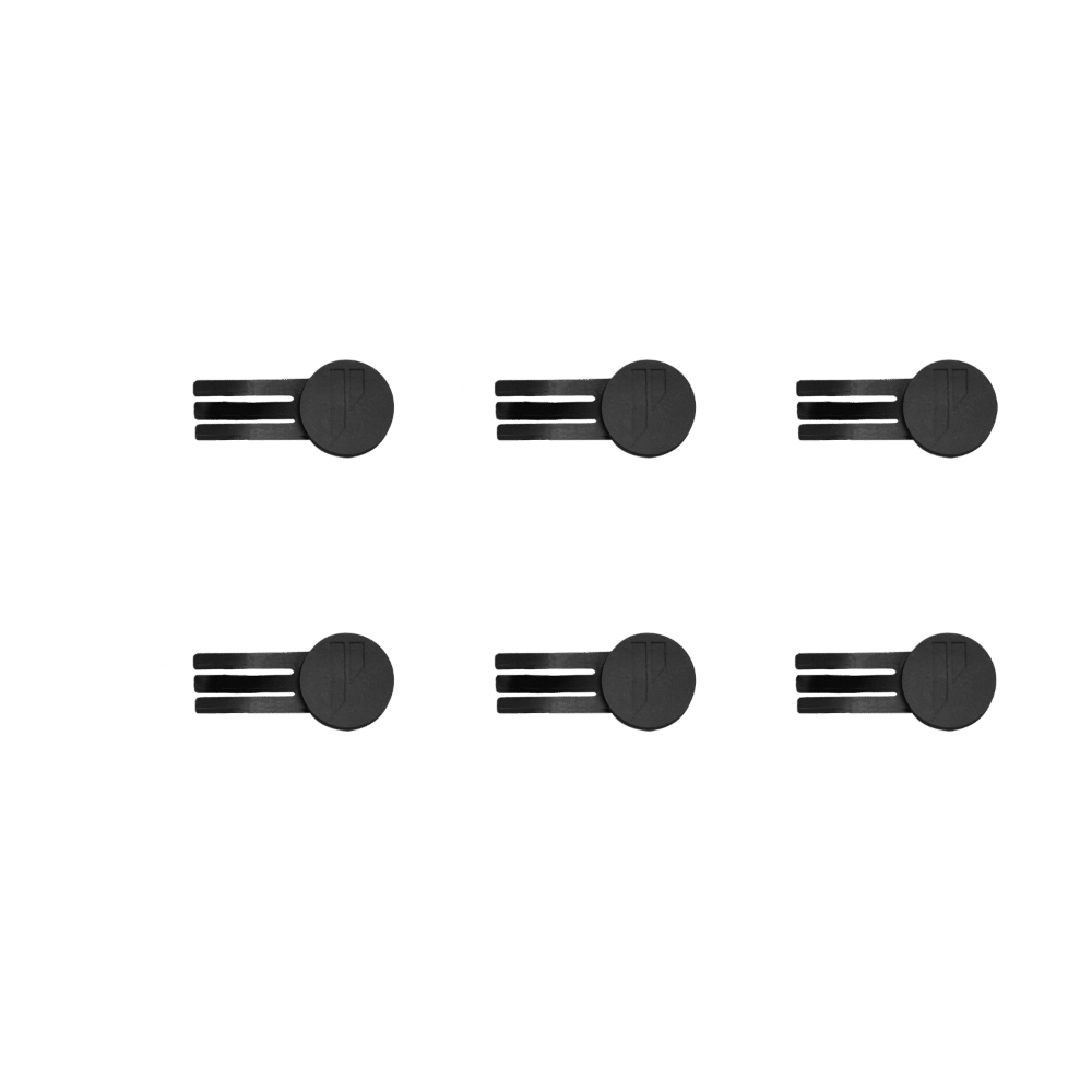 Pliant PHS-CLIP-6PK Magnetic Headset Cable Clip 6-Pack - view 2