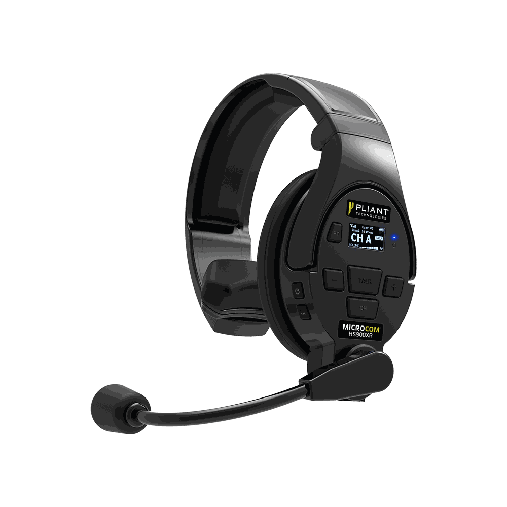 Pliant MicroCom 900XR All-in-One Wireless Headset