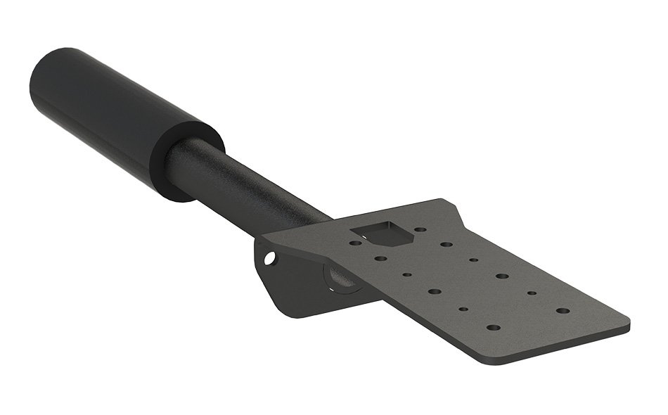 Premier Mounts 7160-1735 Universal Drive-Thru Handle with AMPs Hole Pattern - view 3