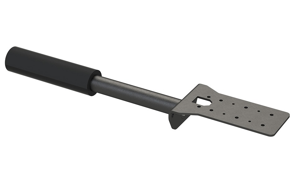 Premier Mounts 7160-1735 Universal Drive-Thru Handle with AMPs Hole Pattern - view 4