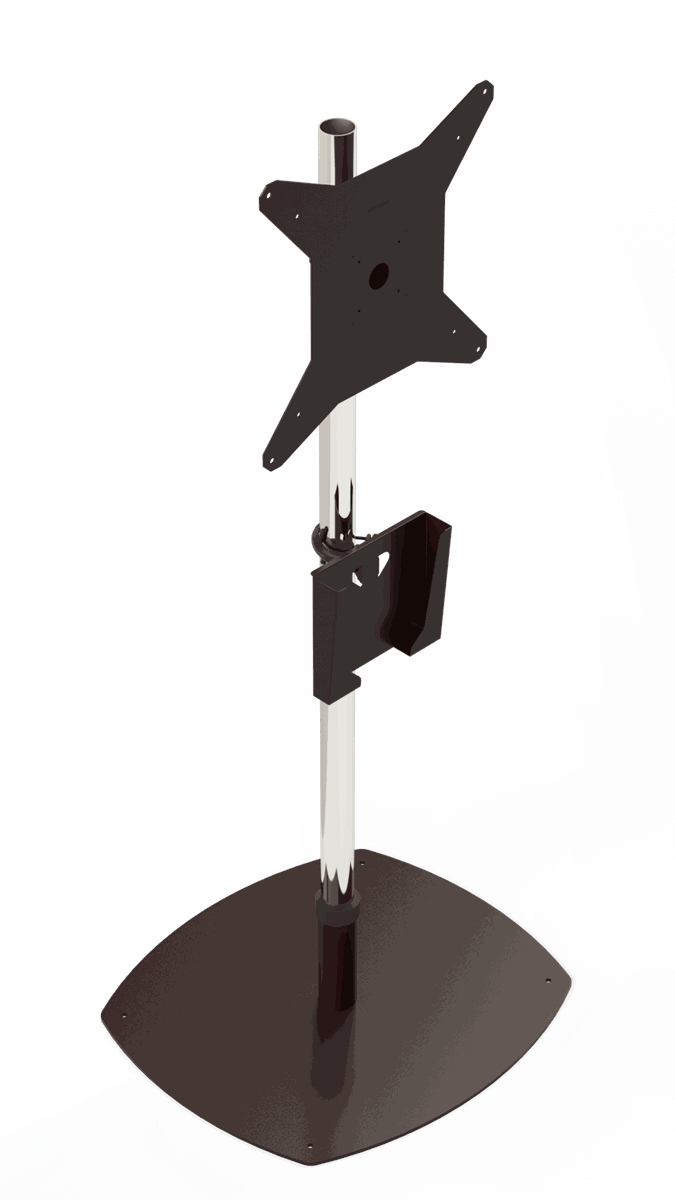 Premier Mounts 7170-1093 PSP-400 - Single Pole Stands for Displays up to 50lbs./22kg