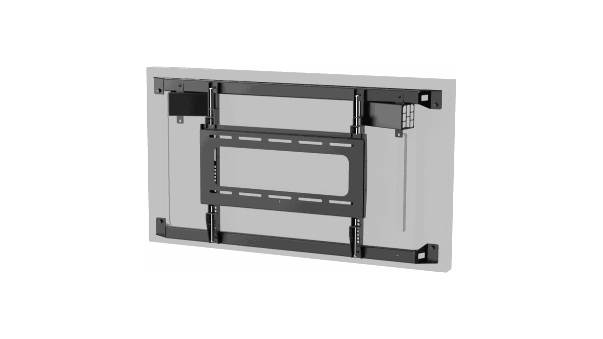 Premier Mounts 7170-1107-00 Outdoor-Rated Fixed Wall Mount for LG49XE4F-M, Landscape/Portrait - view 3