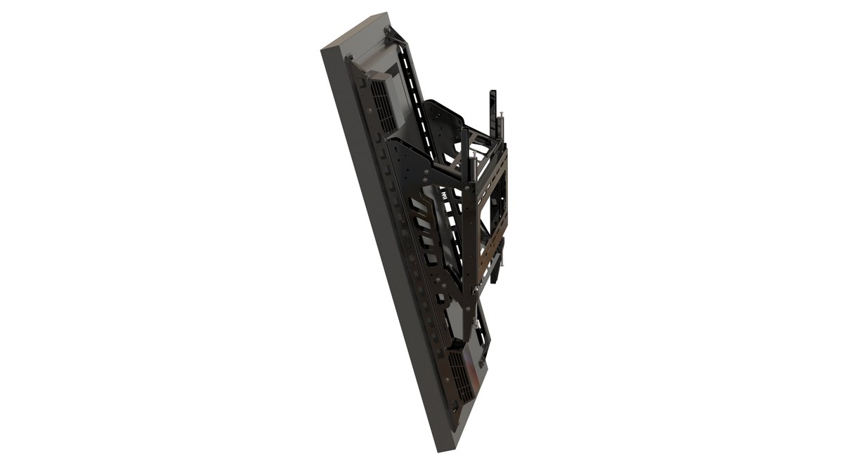 Premier Mounts 7170-1137-01 Outdoor Tilt Wall Mount for LG 55XE4F-M, Landscape/Portrait - view 2
