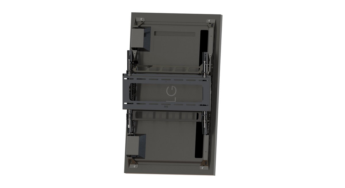 Premier Mounts 7170-1137-01 Outdoor Tilt Wall Mount for LG 55XE4F-M, Landscape/Portrait - view 4