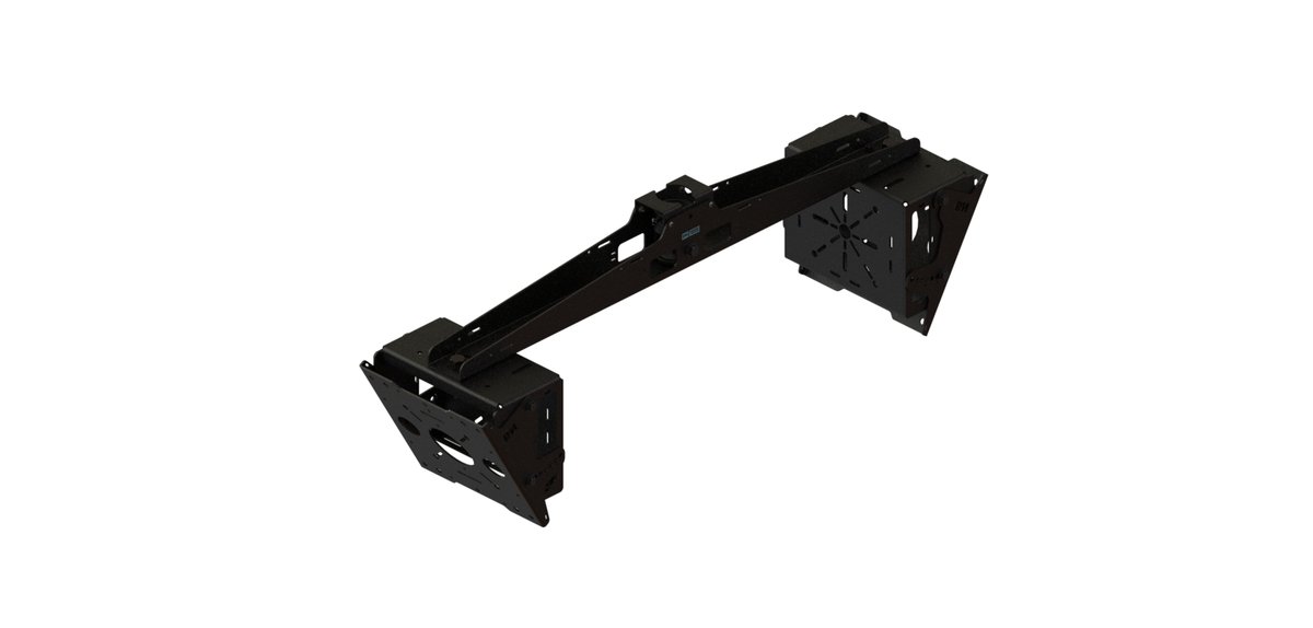 Premier Mounts 7170-1158-00 Ultra Tilt Dual Swivel Ceiling Mount for Displays up to 75 in. and 200lbs. - view 3