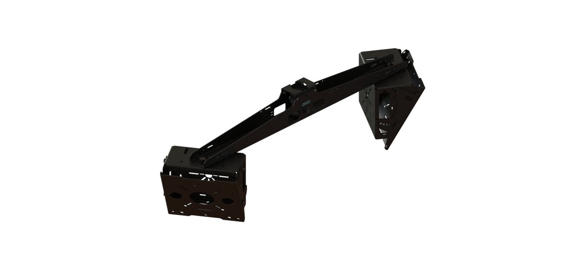Premier Mounts 7170-1158-01 Ultra Tilt Dual Swivel Portrait Ceiling Mount for Displays up to 75 in. and 200lbs. - view 4