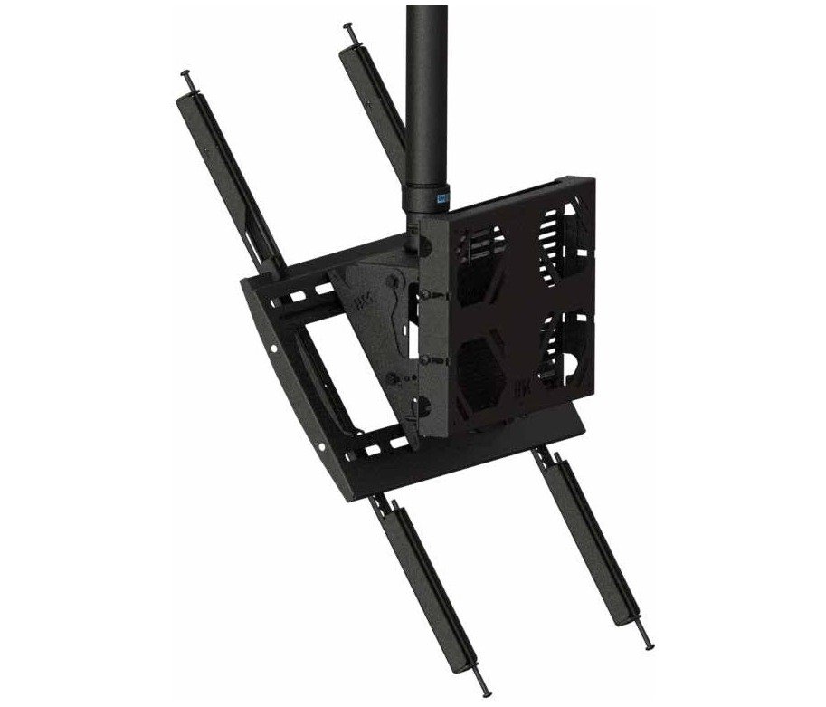 Premier Mounts 7170-1159-01 Ultra Tilt Single Ceiling Portrait Mount for Displays up to 75 in. and 200lbs.