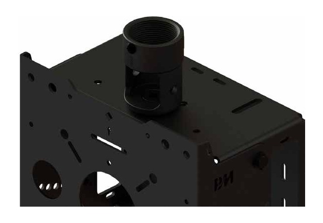 Premier Mounts 7170-1159-01 Ultra Tilt Single Ceiling Portrait Mount for Displays up to 75 in. and 200lbs. - view 4