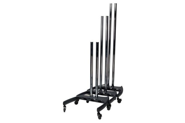 Premier Mounts BW-BASE Dual Pole Mobile Cart Base with Nesting Capability - view 2