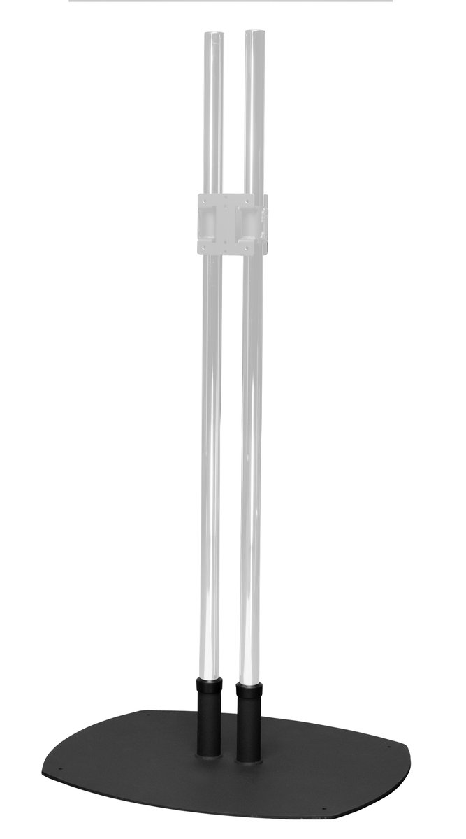 Premier Mounts CS-BASE Dual Pole Display Stand Base for Back-to-Back Mounting
