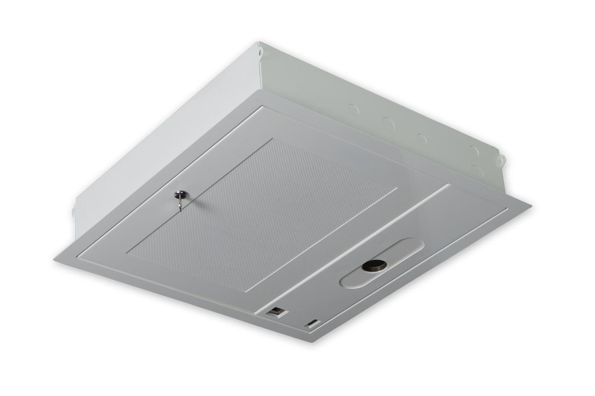 Premier Mounts GB-AVSTOR5 Plenum Rated Gearbox with Built-In Power Source, 2 x 2 ft