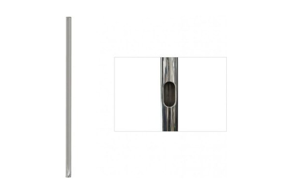 Premier Mounts P72 Chrome Single Replacement Pole - 72 in product image