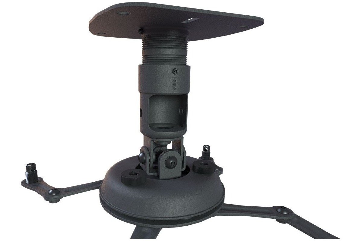 Premier Mounts PBC-UMS Universal Fine-Tune Projector Mount with Pipe Coupler (Black) - view 2