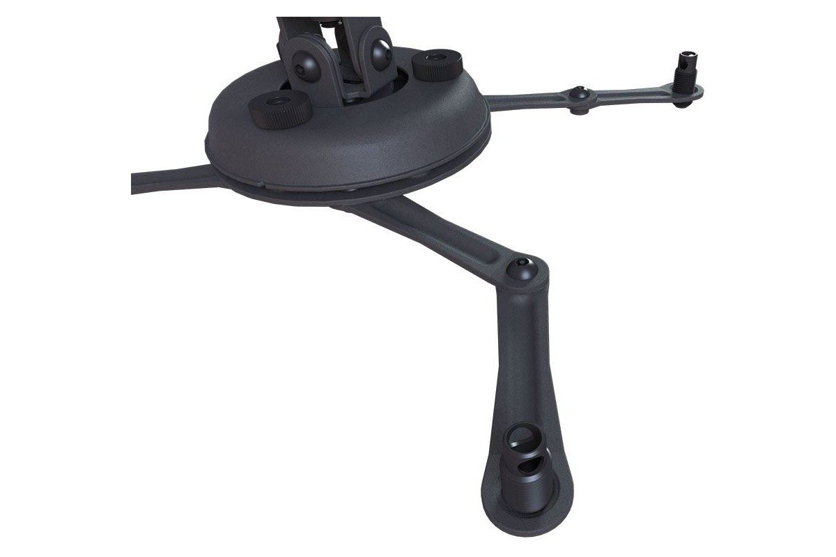 Premier Mounts PBC-UMS Universal Fine-Tune Projector Mount with Pipe Coupler (Black) - view 3