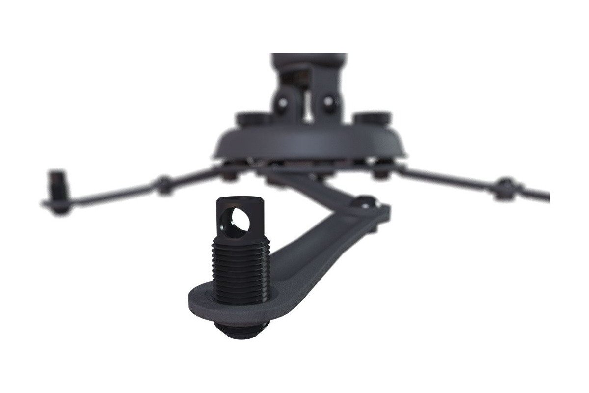 Premier Mounts PBC-UMS Universal Fine-Tune Projector Mount with Pipe Coupler (Black) - view 4