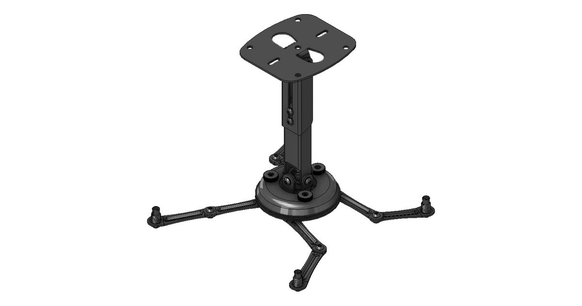 Premier Mounts PBL-UMS Adjustable Height Projector Mount (Black)