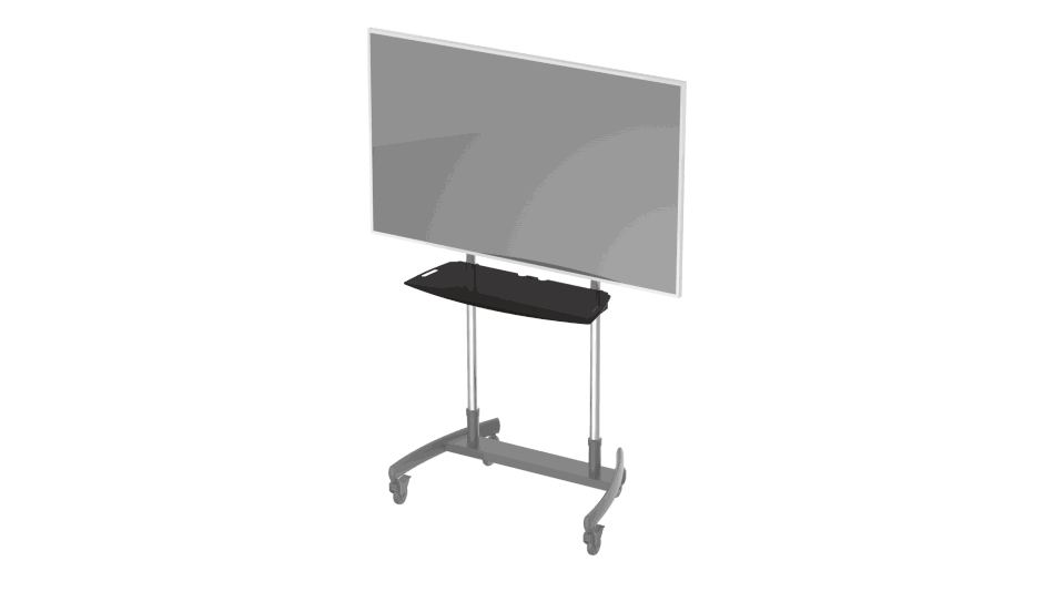 Premier Mounts PSD-SHLFXL Extra Large Accessory Shelf for Premier Carts & Stands