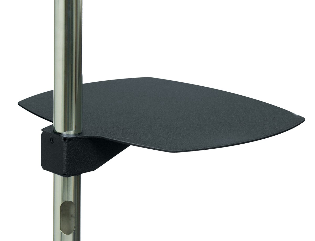 Premier Mounts PSP-1619 Floor Stand Shelf Accessory for Dual Pole Carts & Stands