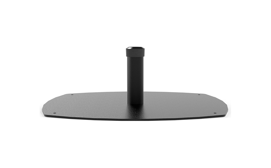 Premier Mounts PSP-BASE Low-Profile Single Pole Floor Stand Base