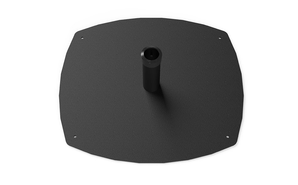 Premier Mounts PSP-BASE Low-Profile Single Pole Floor Stand Base - view 2