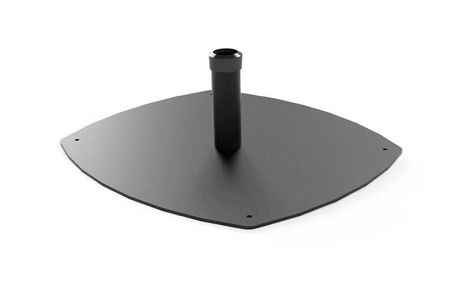 Premier Mounts PSP-BASE Low-Profile Single Pole Floor Stand Base - view 3