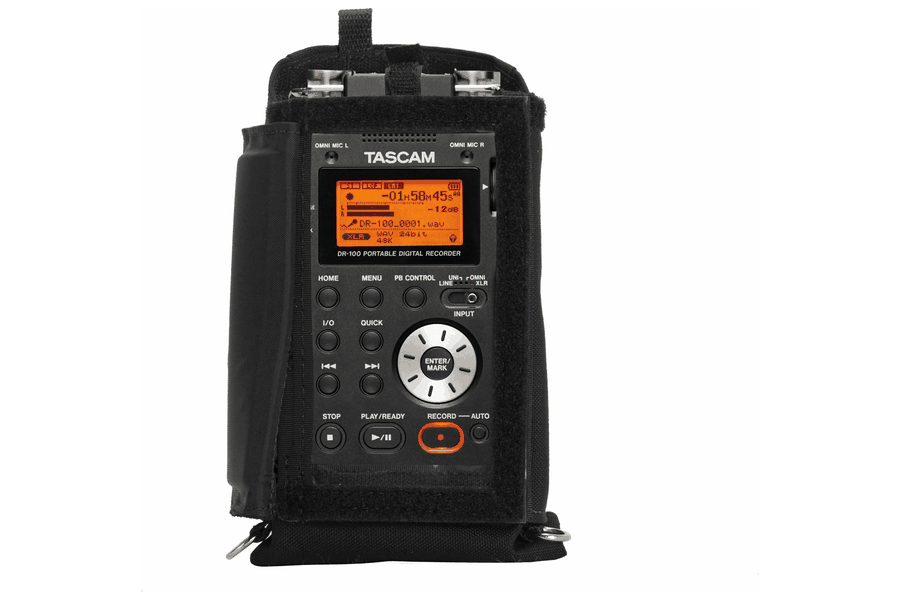 Porta Brace AR-DR100MKII Audio Recorder Case for Tascam DR100-MKII - view 4